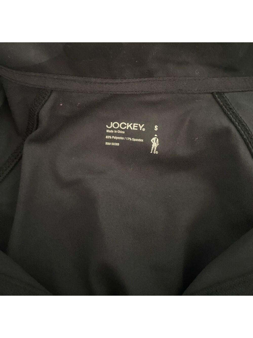 Jockey Full Zip Active Yoga Jacket Camo Black NWT Size S - Picture 7 of 10